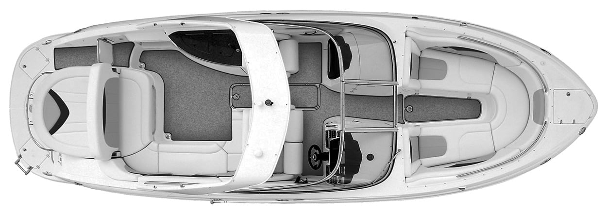 Chaparral 287 SSX floor plan