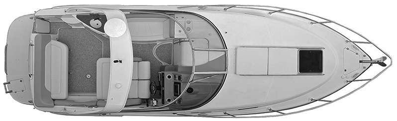 Chaparral 290 Signature floor plan