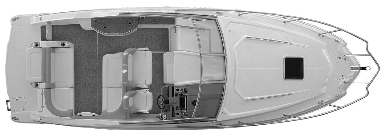 Chaparral 310 Signature floor plan