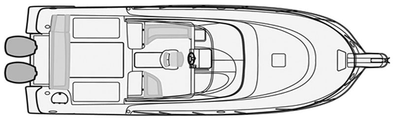 Scout 295 Abaco floor plan