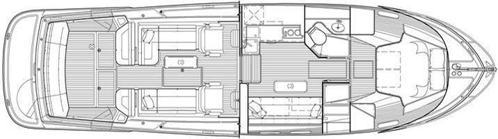 MJM Yachts 40z floor plan
