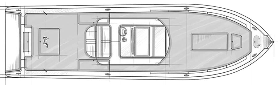 Yellowfin 29 floor plan