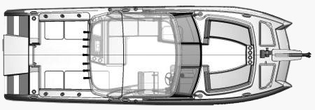Glacier Bay 2740 Dual Console floor plan