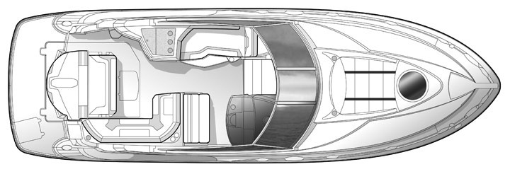 Monterey 280 SCR; 280–295 SY floor plan
