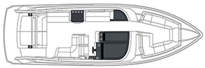 Formula 330 Crossover Bowrider floor plan