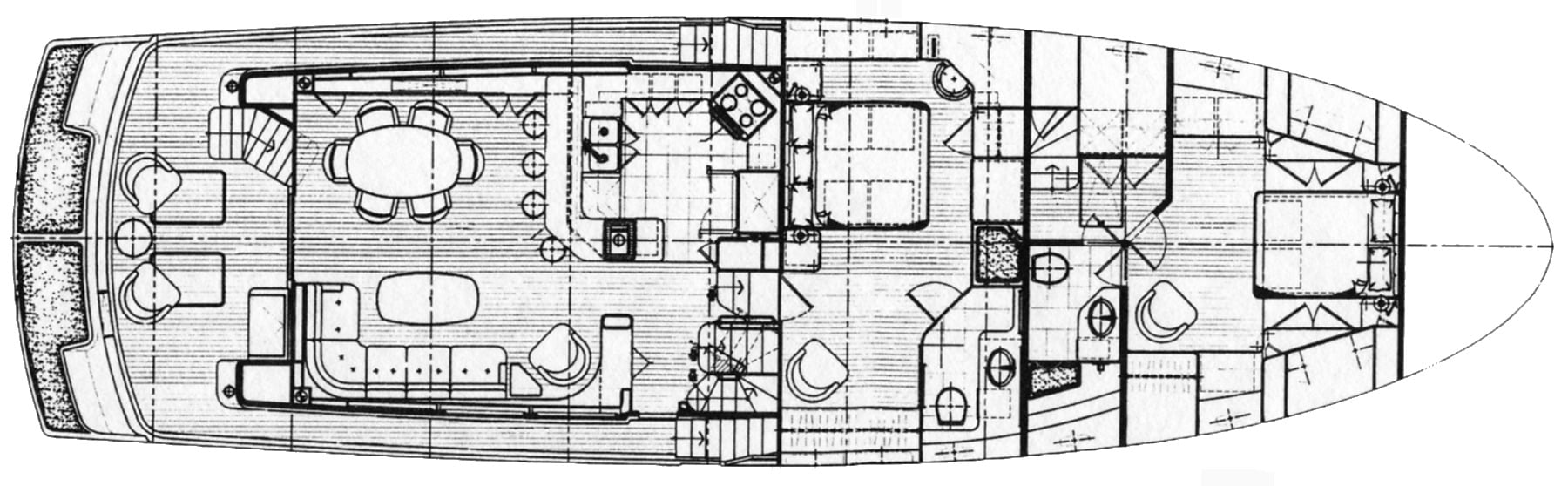 Nordhavn Yachts 72 floor plan