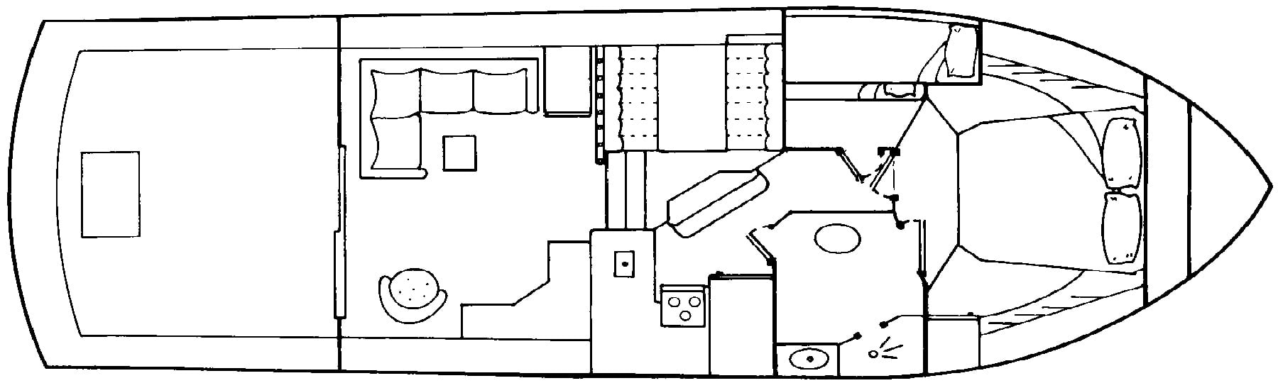 Jersey 42 Dawn floor plan