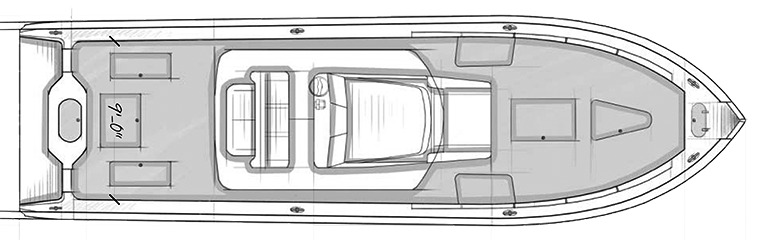 Yellowfin 39 floor plan