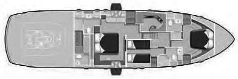 Pershing Yachts 64 floor plan