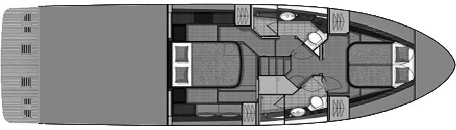 Sea Ray Yachts 460 FLY floor plan