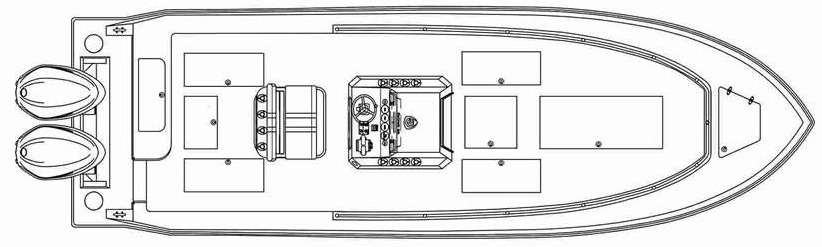 Contender 28 Tournament floor plan