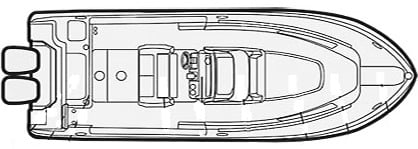 Grady-White Canyon 271 floor plan