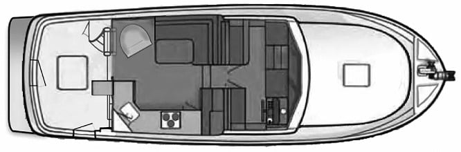Nordic 40 Tug floor plan