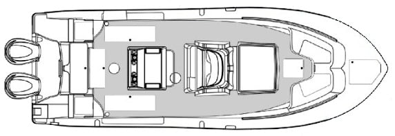 Sea Fox 288 Commander floor plan
