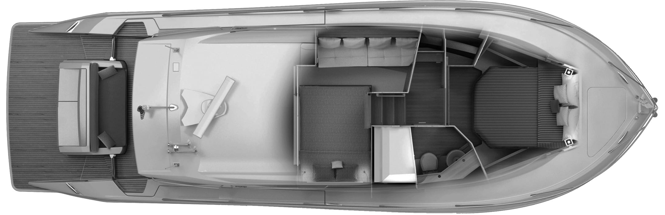 Tiara Yachts 39 Coupe floor plan