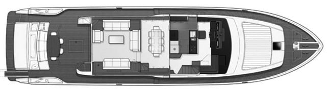 Ferretti Yachts 780 floor plan