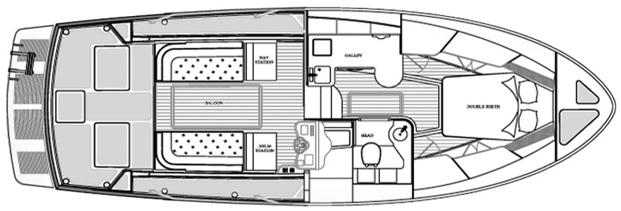 Legacy 32 Express floor plan