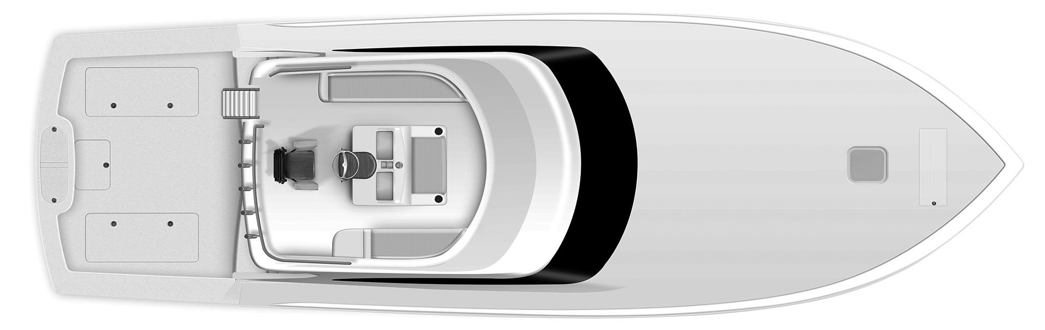 Viking Yachts 46 Billfish floor plan