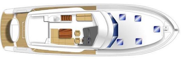Maritimo M52 floor plan