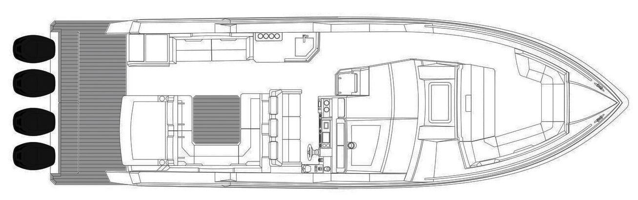 Formula 400 Super Sport Crossover floor plan