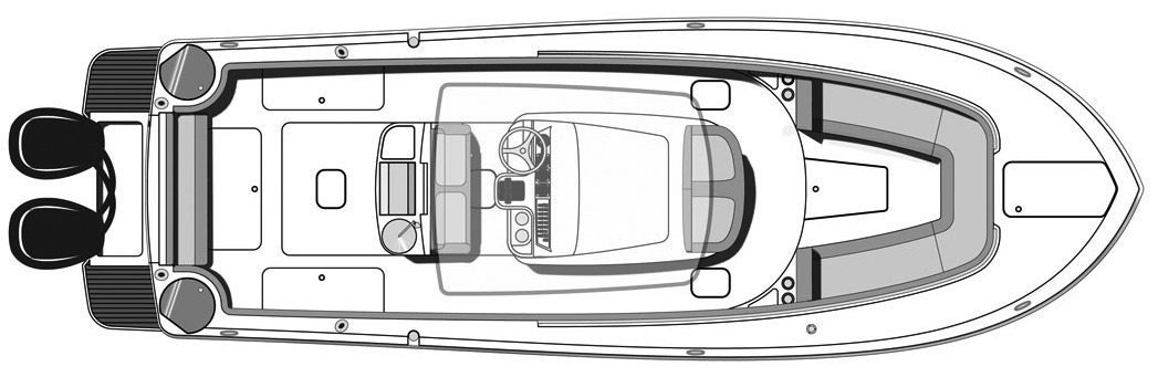 Scout 300 LXF floor plan