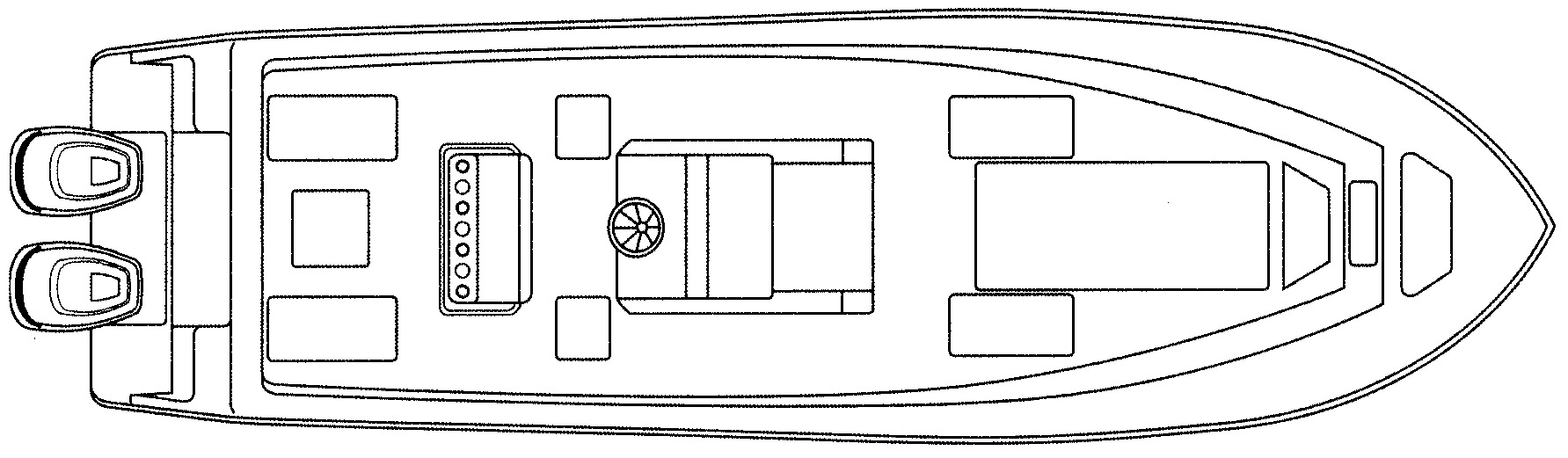 SeaVee 270Z floor plan