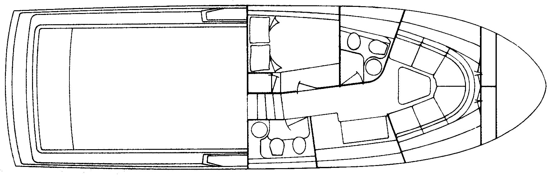 Magnum 40 Sport floor plan