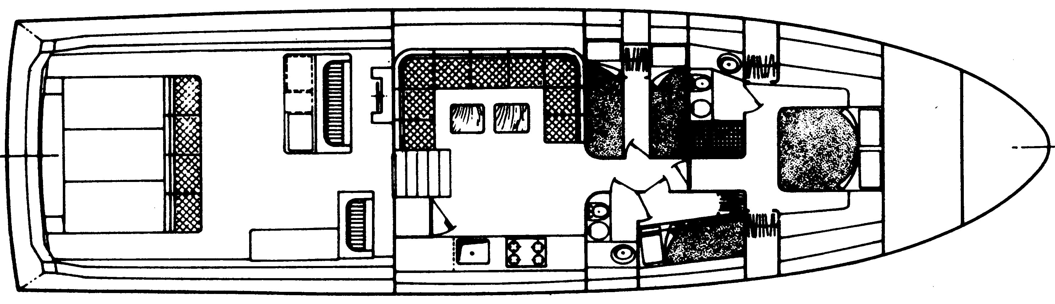 Magnum 63 Sport floor plan