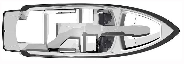 Monterey 305 SS floor plan