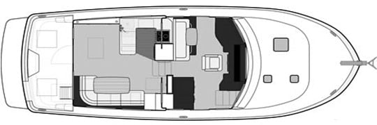 American Tug 395 floor plan