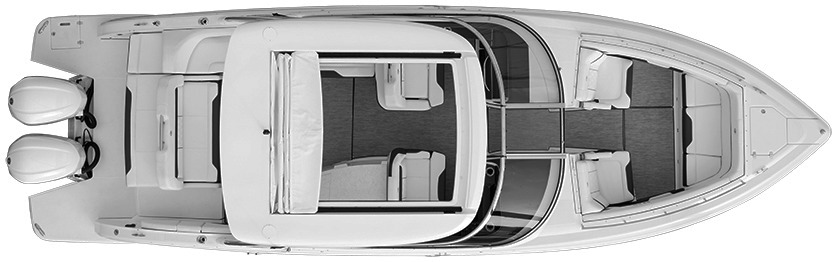 Regal Yachts 33 XO floor plan