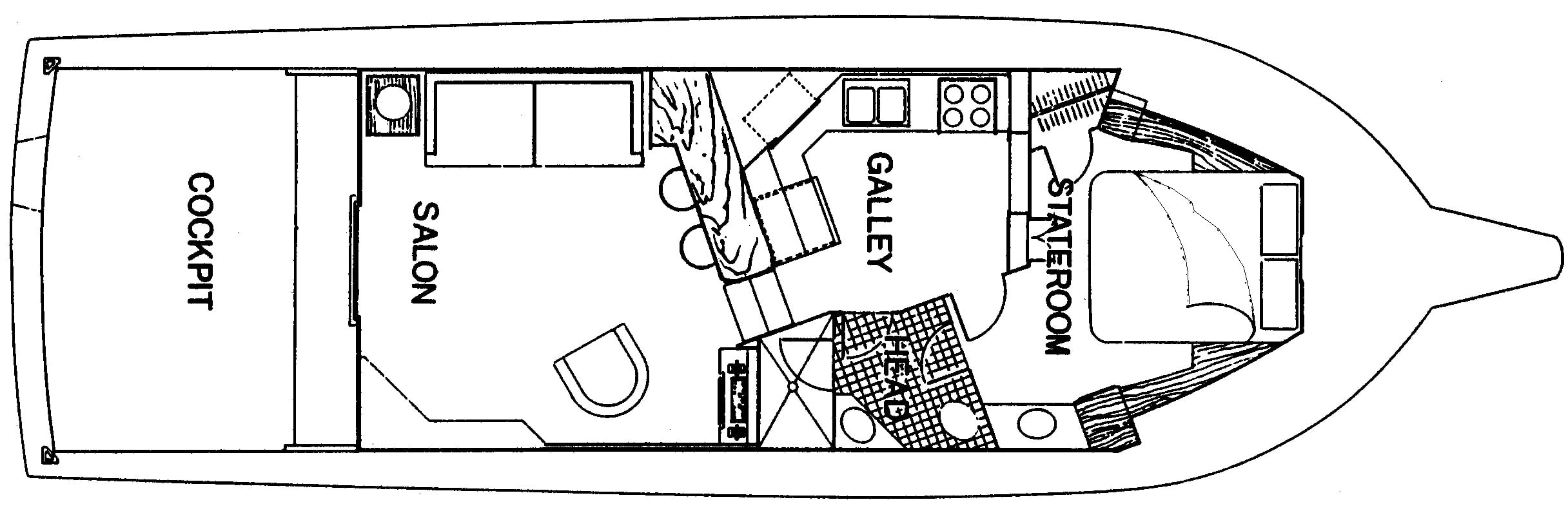 Marinette 41 Convertible floor plan
