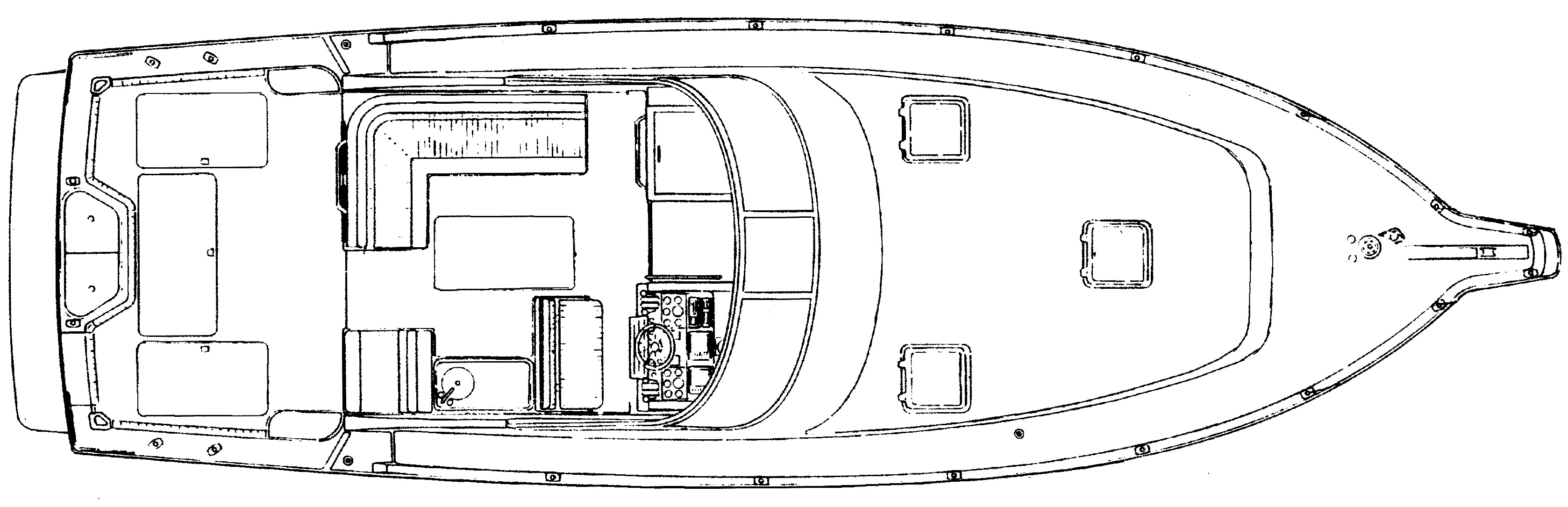 Mediterranean 38 Express floor plan