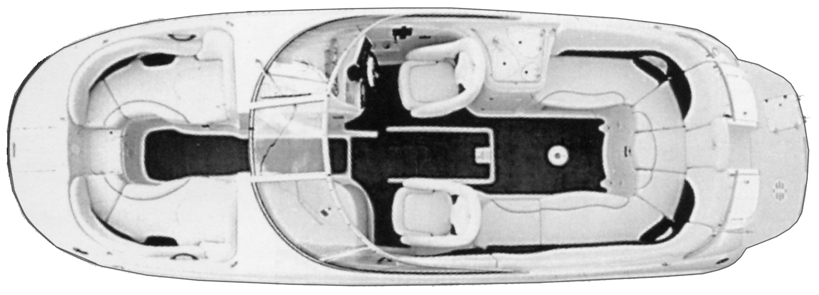 Monterey 263 Explorer Sport floor plan