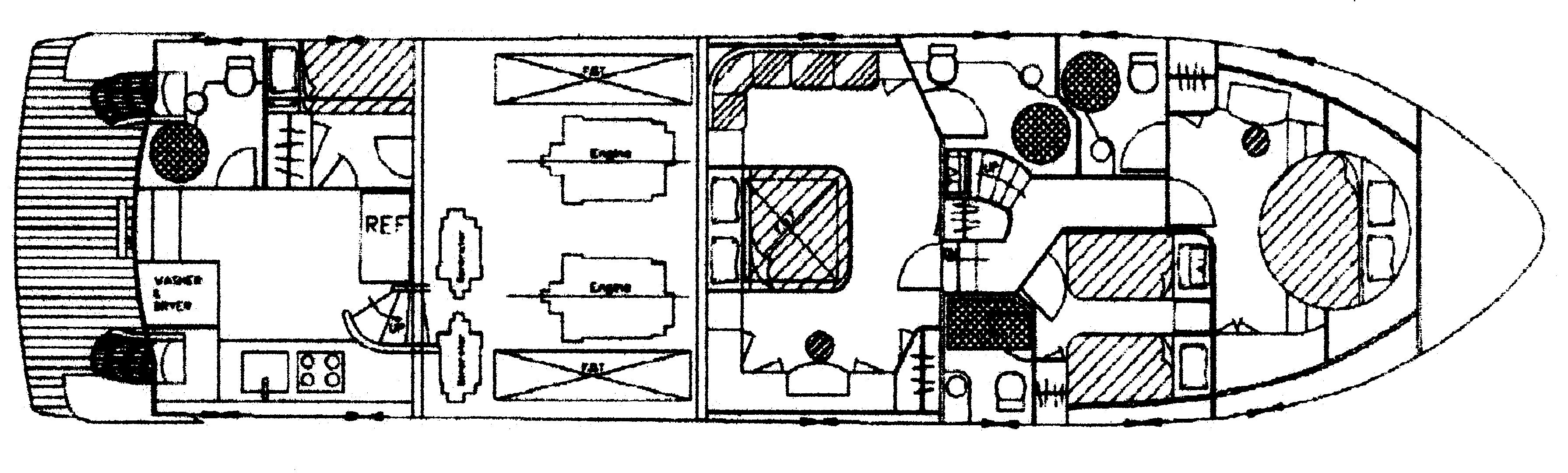 Nova 66 Motor Yacht floor plan