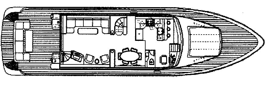 Nova 80 Motor Yacht floor plan