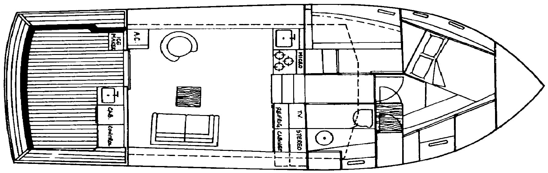 Pace 36 Convertible floor plan