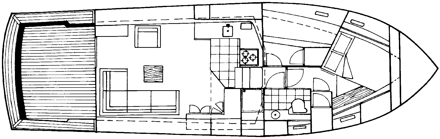 Pace 40 Convertible floor plan