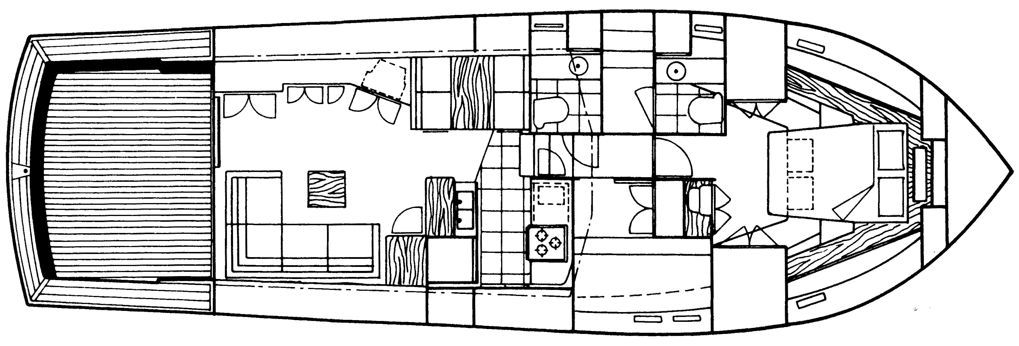 Pace 48 Convertible floor plan