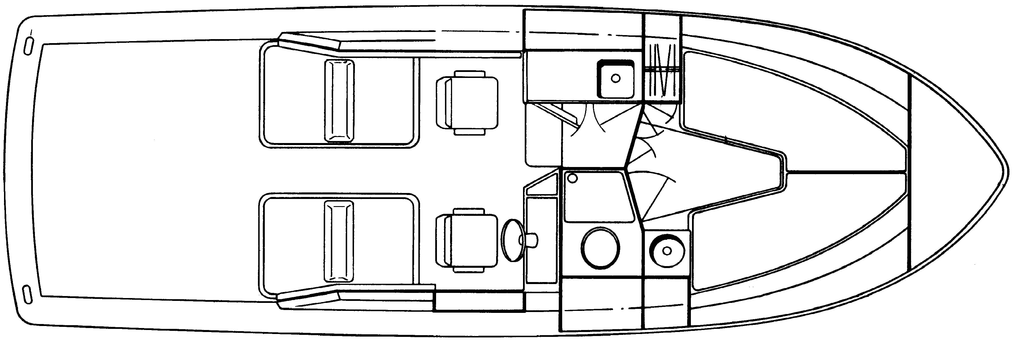 Phoenix 27 Weekender floor plan