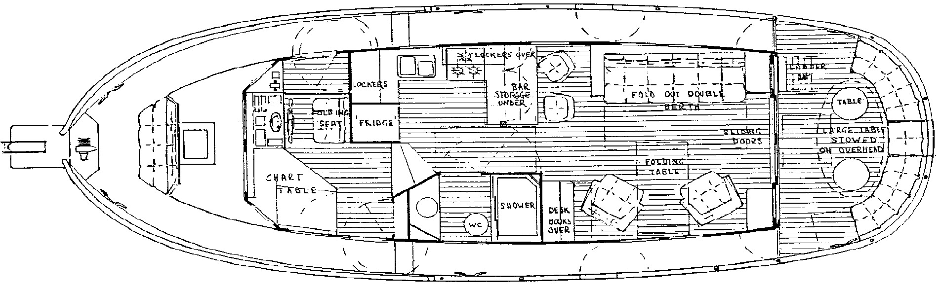 Pilgrim 40 floor plan