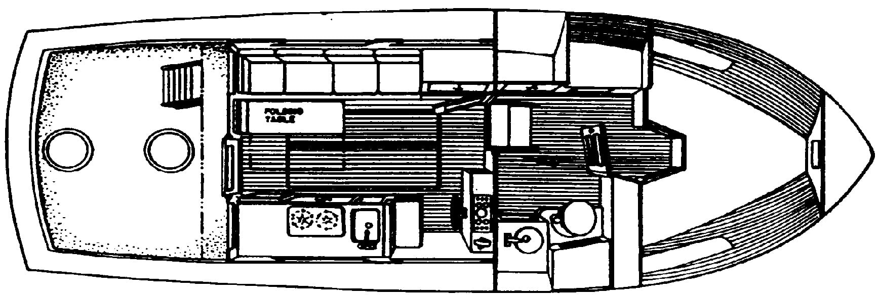 Portsmouth (Sisu) 30 Cruiser floor plan