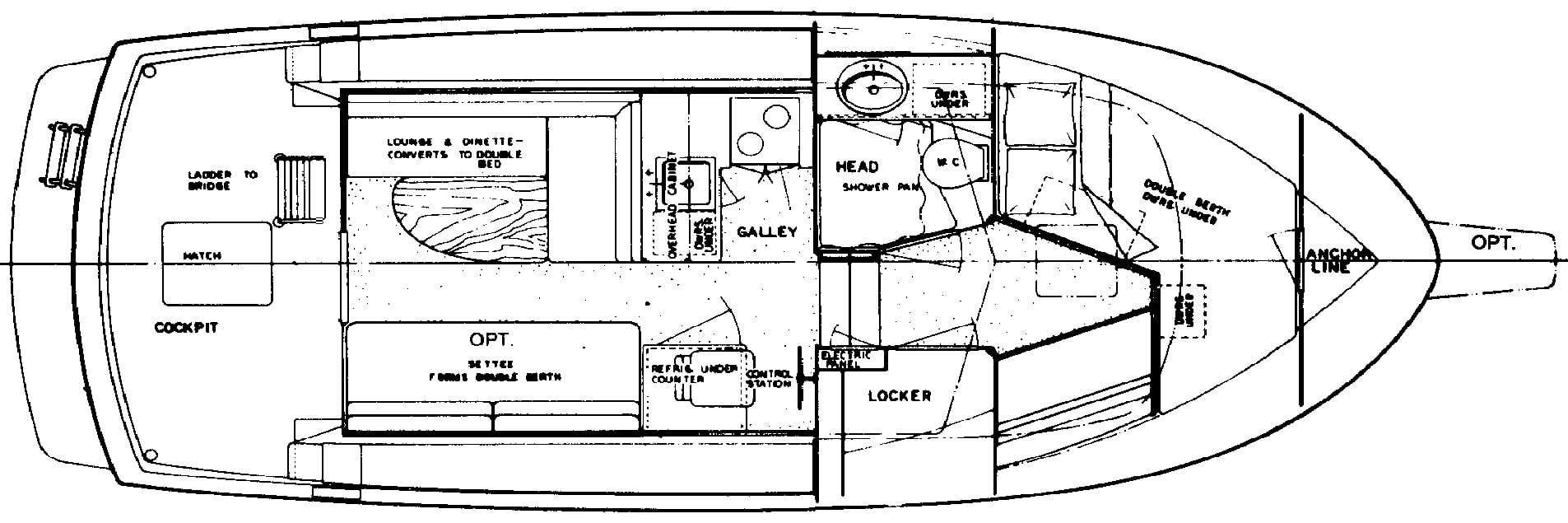 Prairie 29 Coastal Cruiser floor plan