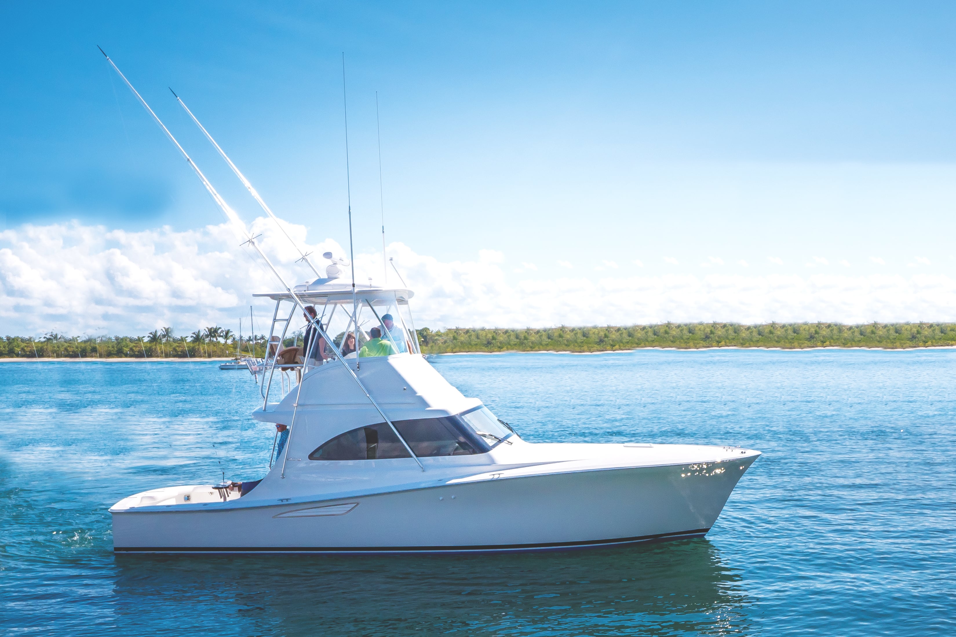 37 Viking Billfish exterior