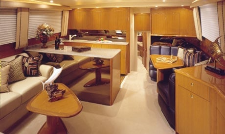 viking-52-convertible-interior