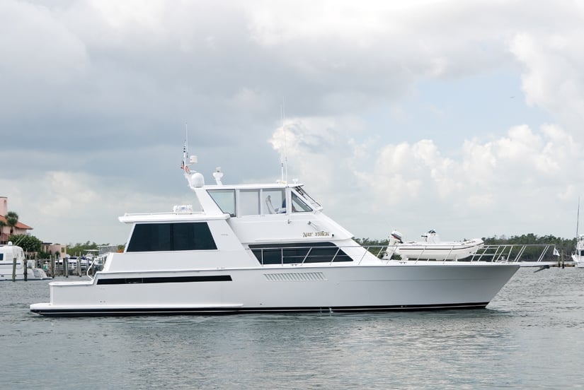 60 Viking Cockpit Sport Yacht exterior
