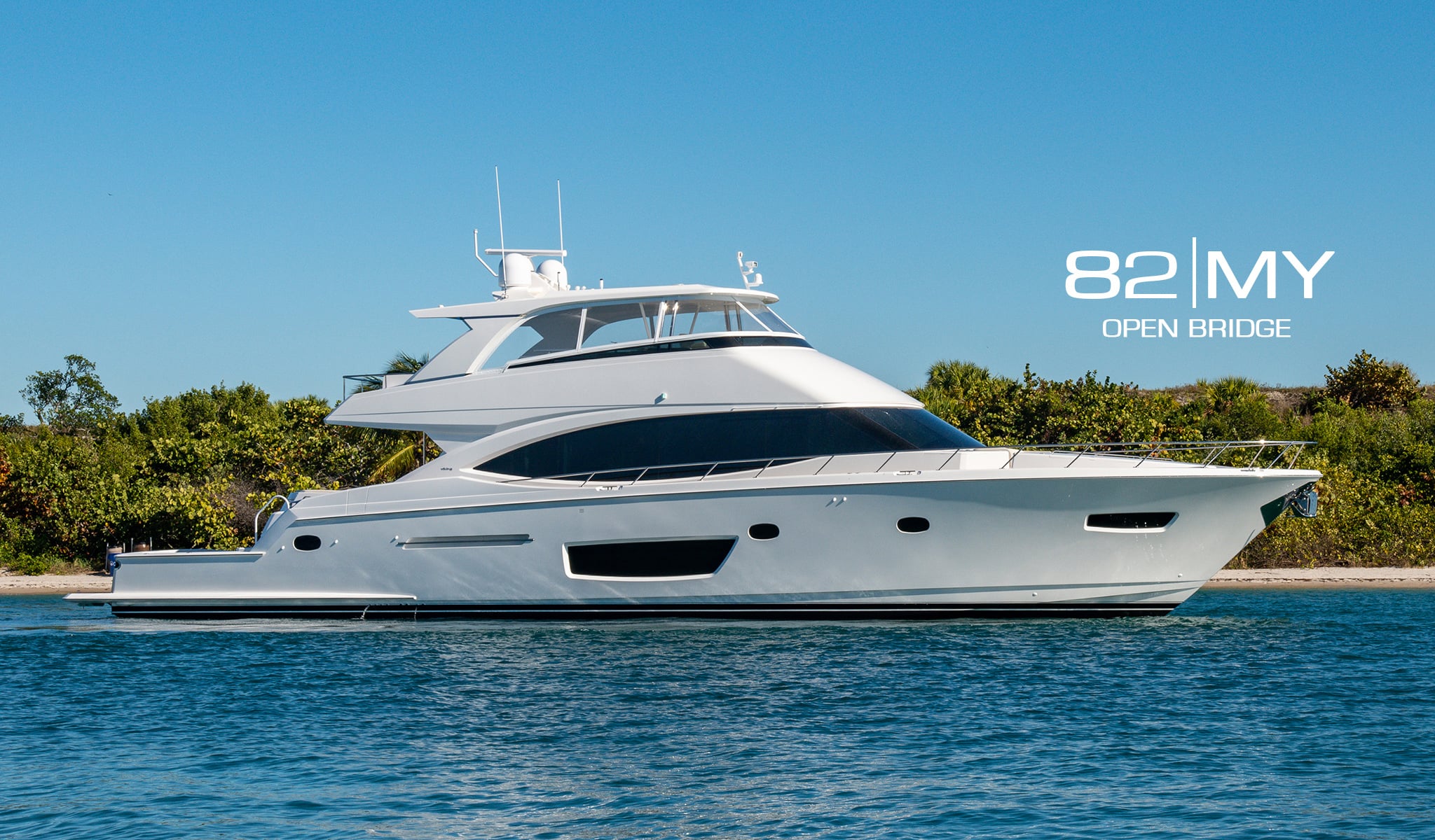 82 Viking Motor Yacht exterior
